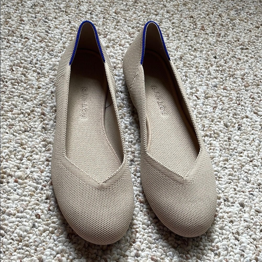 Rothy's Original Washable Flats in Ecru